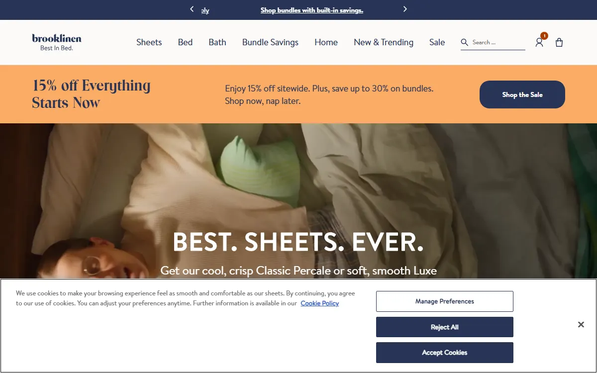 Превью Brooklinen